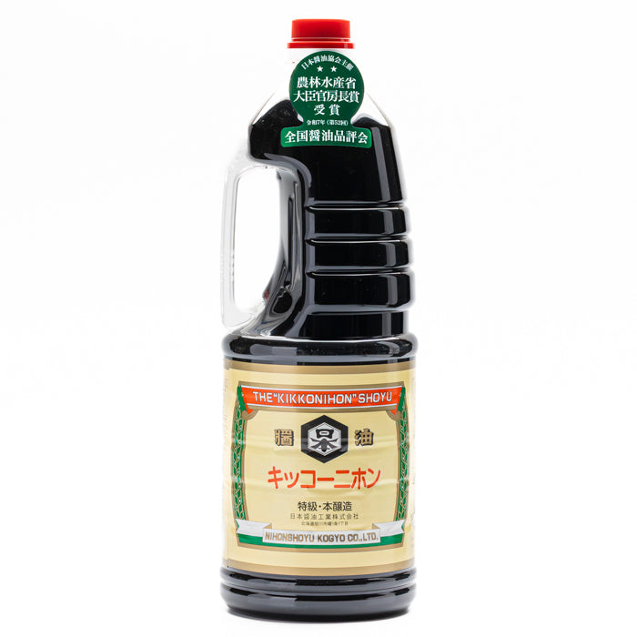 キッコー二ホン特級しょうゆ1.8リットル – 日本醤油工業株式会社