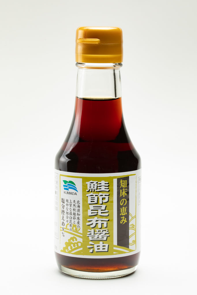 鮭節昆布醤油150ml – 日本醤油工業株式会社