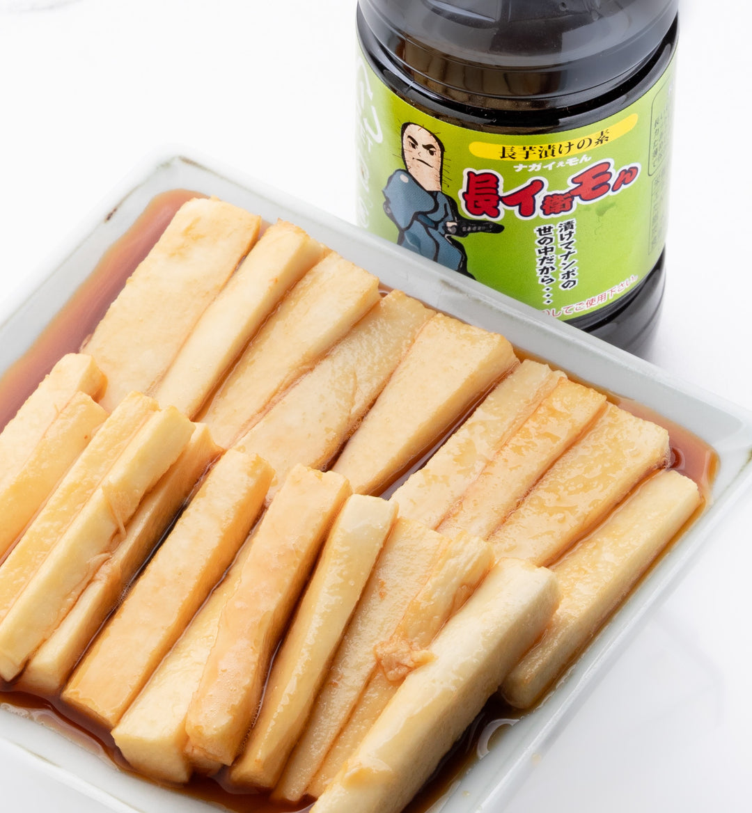 長芋漬けの素 長イ衛モん210ml – 日本醤油工業株式会社